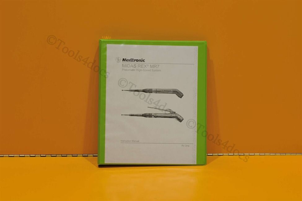 Medtronic MR7 PM710 Midas Rex Touch Motor High-Speed Pneumatic Drill Set