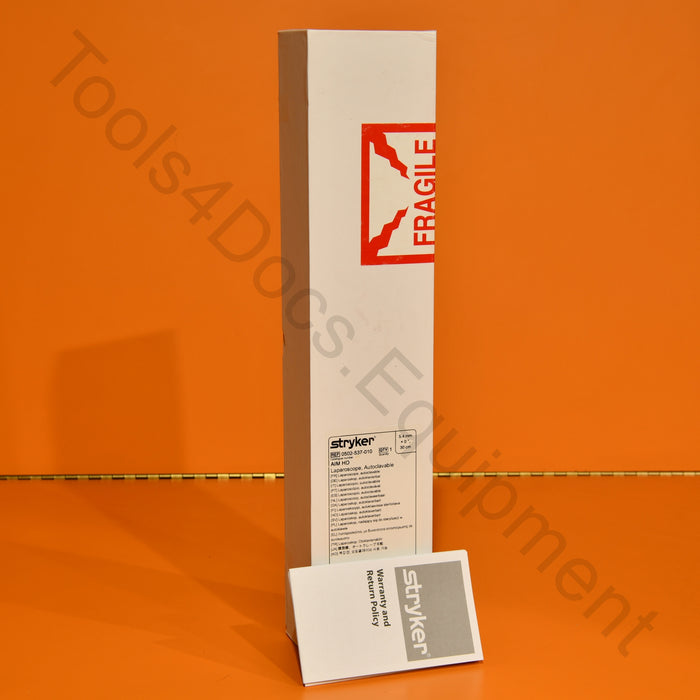 Brand New Stryker 0502-537-010 AIM HD 5mm 0° 30cm Autoclavable Laparoscope
