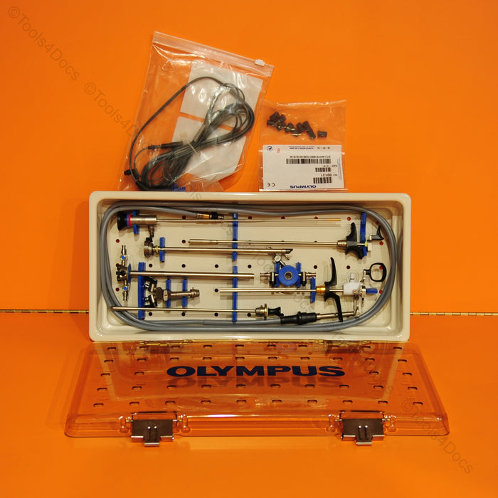 Olympus Urology set w/ Bipolar Passive Working Element, 30° Telescope + Extras