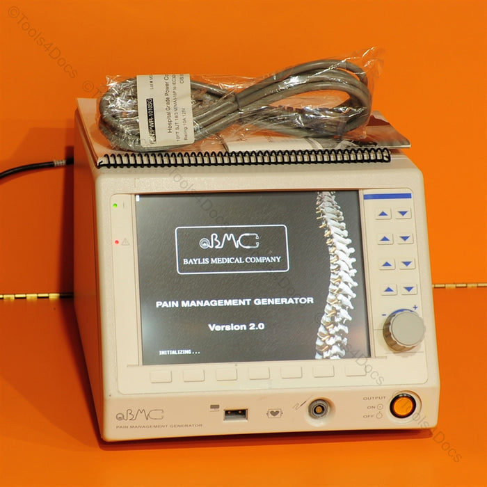 Baylis Pain Management Generator PMG-115-TD w/ Power Cord and User Manual