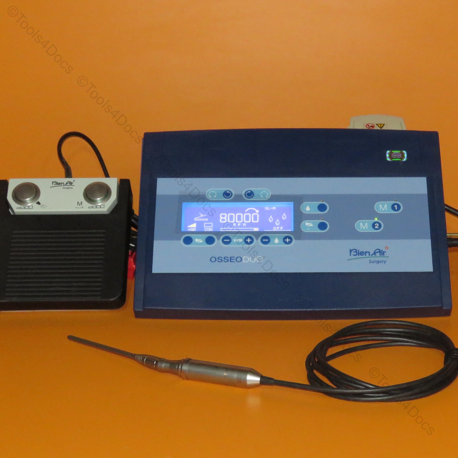 Bien-Air OSSEODUO Microdebrider Set with 1600895-001 RAPIDO Micromotor ...