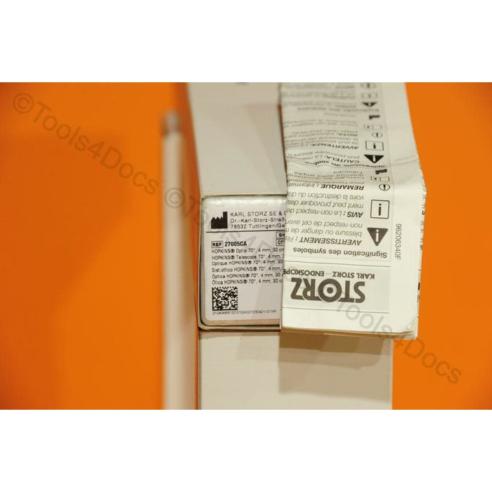 New Storz 27005CA Cystoscope 4mm 70 degree 30cm (New Body Style)