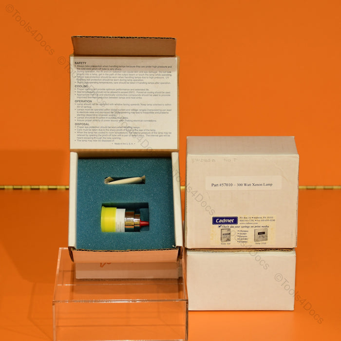 Lot of 4x Brand New PE300BF, 300 Watt Xenon Lamps