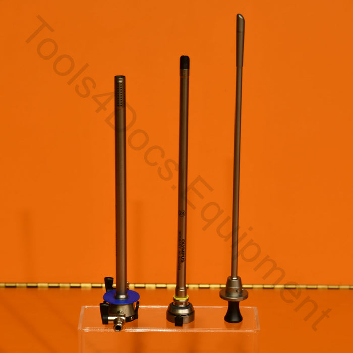 Set of Olympus OES Pro resectoscope instruments ( A22021A, A22040A, A22081A )