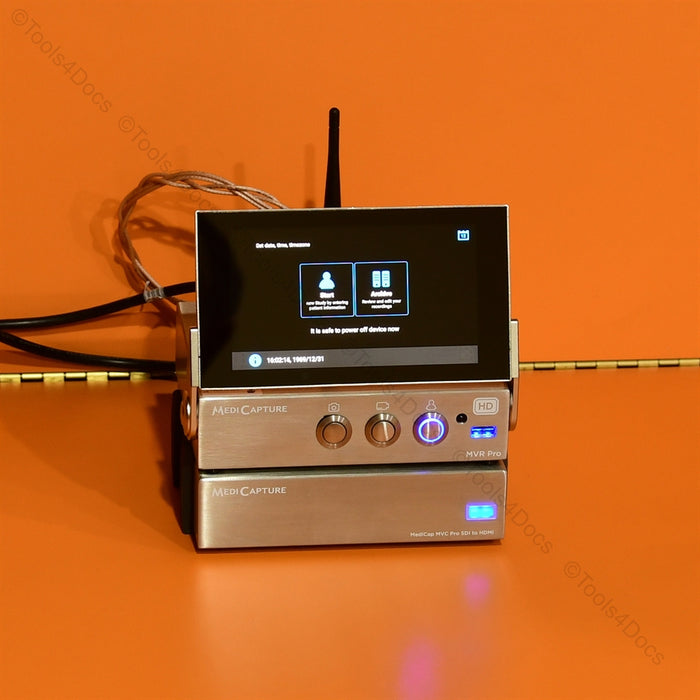 MediCapture MVR Pro 4K Touchscreen + MVC Pro SDI-HDMI Medical Video Recorder