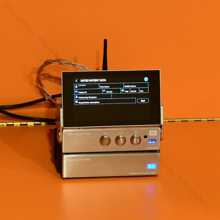 MediCapture MVR Pro 4K Touchscreen + MVC Pro SDI-HDMI Medical Video Recorder