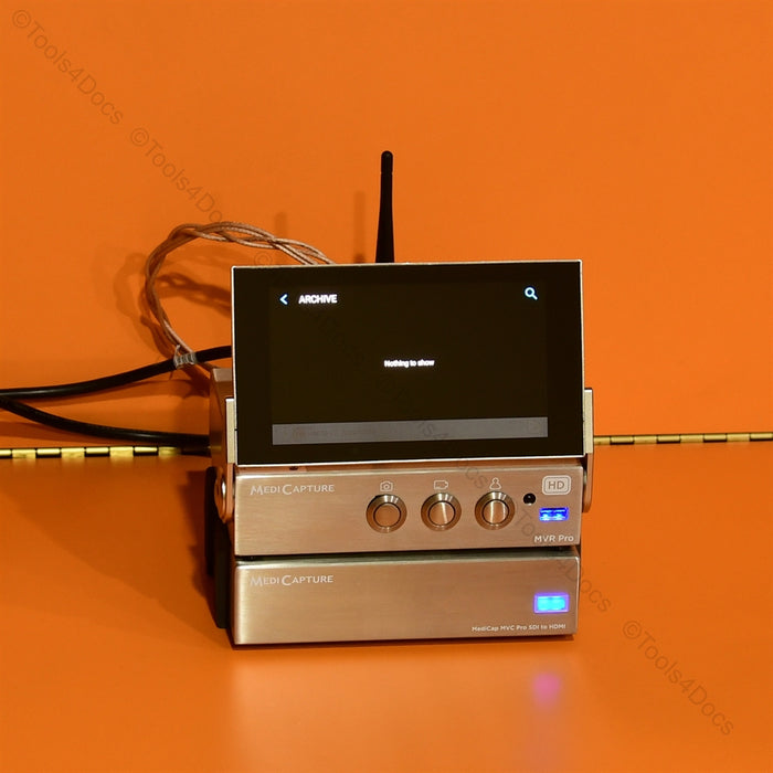 MediCapture MVR Pro 4K Touchscreen + MVC Pro SDI-HDMI Medical Video Recorder