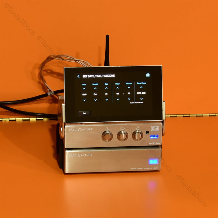 MediCapture MVR Pro 4K Touchscreen + MVC Pro SDI-HDMI Medical Video Recorder