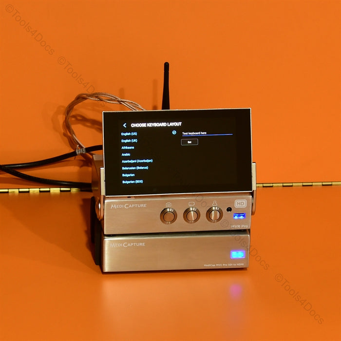 MediCapture MVR Pro 4K Touchscreen + MVC Pro SDI-HDMI Medical Video Recorder