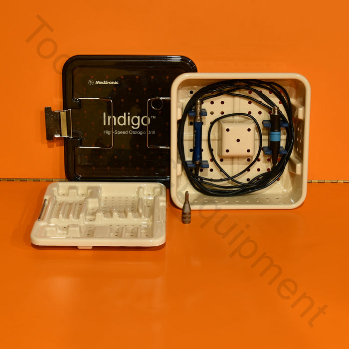 Medtronic Indigo 1845000 ENT Otologic High Speed Drill Set with Attachment