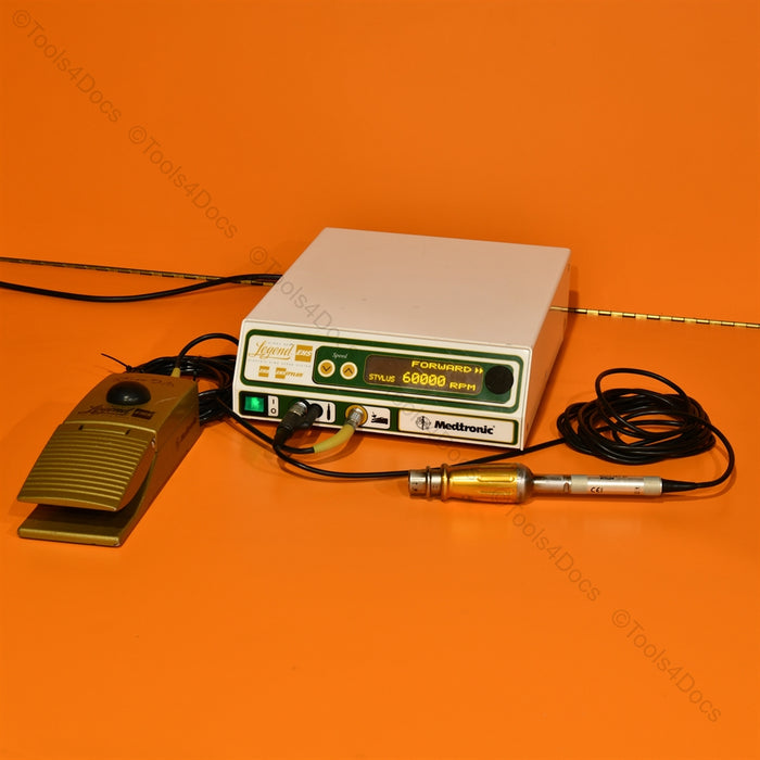 Medtronic EC200 Console with EF100 f/s, EM200 Drill, & 20x Attachments in a Case