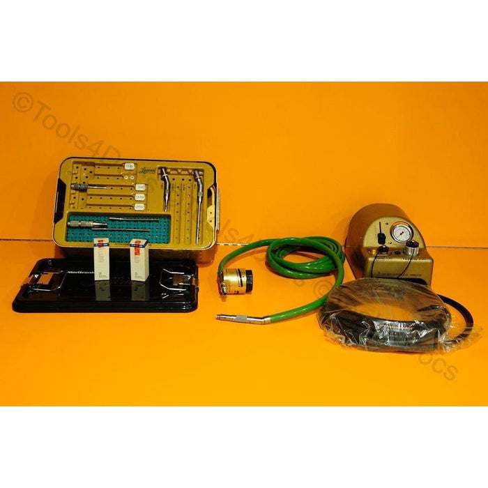 Medtronic Midas Rex Legend Pneumatic Drill Set V01 w/foot-switch, accessories