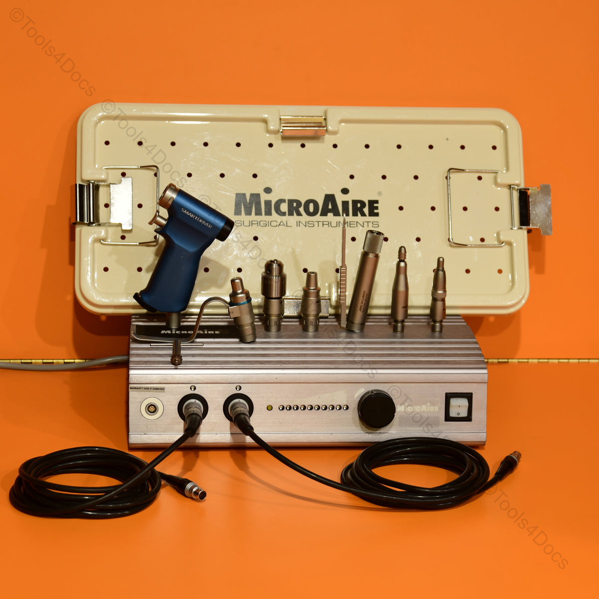 MicroAire 1025 Console w/1641 SmartDriver w/1000ET Electric Motor & At ...