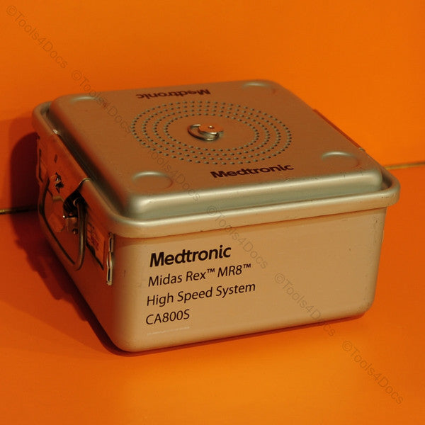 Medtronic Midas Rex MR8 set in the case with multiple attachments ( EM800 )