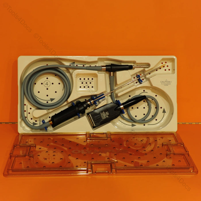 Olympus WA50052A EndoEYE II HD 5.4mm 302mm 30-Deg Video Laparoscope in a Tray