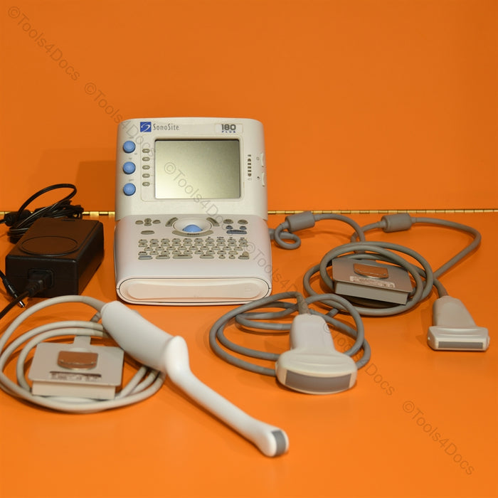 SonoSite 180 Plus Ultrasound System with 3x transducers
