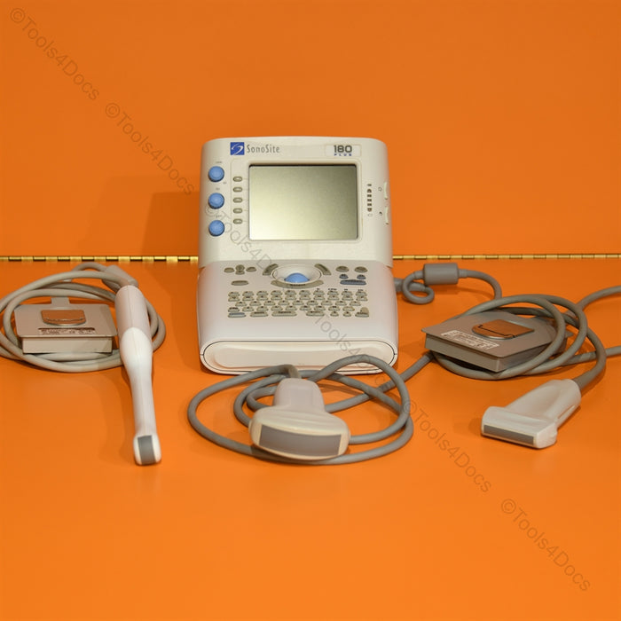 SonoSite 180 Plus Ultrasound System with 3x transducers