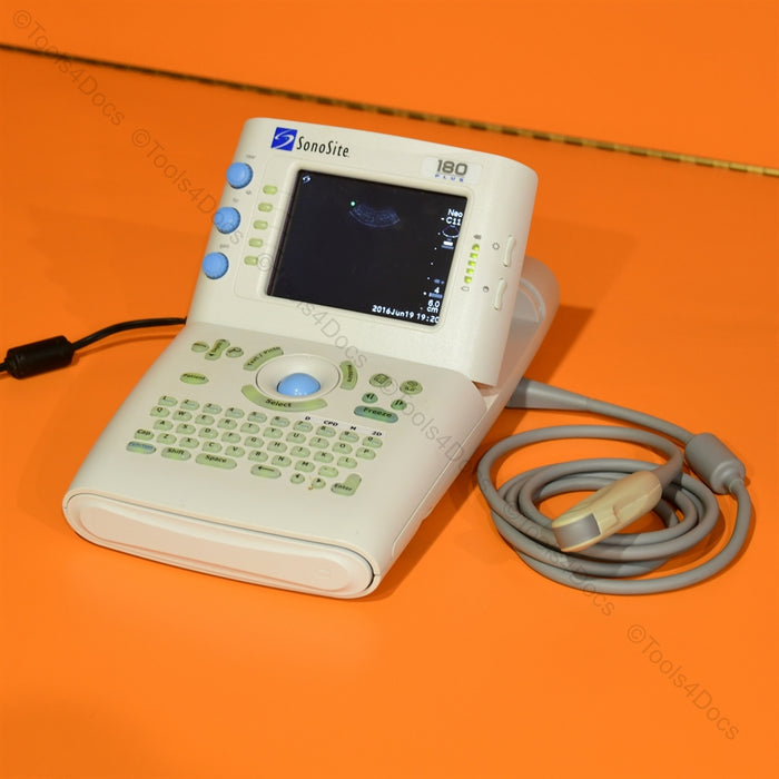 Sonosite 180 Plus Console ultrasound with 3x probes/transducers