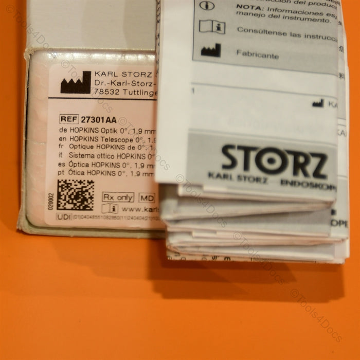 New Karl Storz 27301AA HOPKINS Telescope 0°, 1.9mm x 12cm