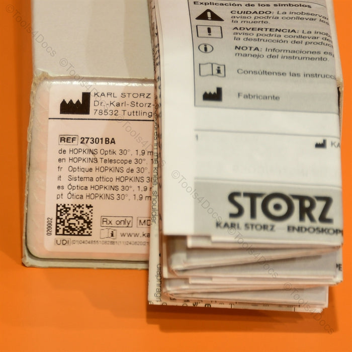 New Karl Storz 27301BA HOPKINS Telescope 30°, 1.9mm x 12cm