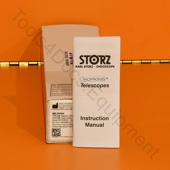 Refurbished Karl Storz 28305BA Forward-Oblique Telescope, 1.9mm, 30-deg, 6.5cm