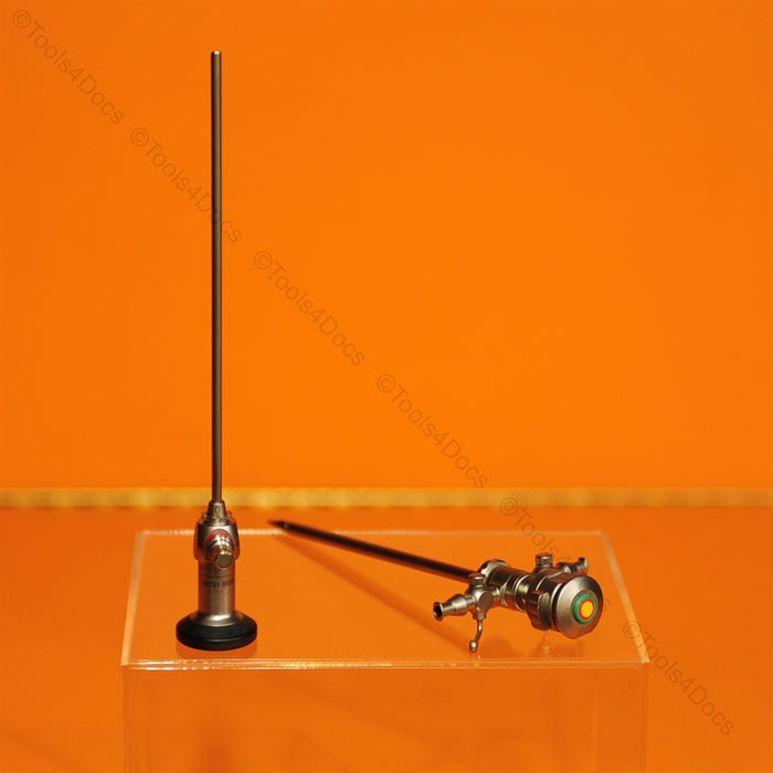 Storz 28731BWA wide angle Arthroscope w/28136DS High-Flow Sheath and Obturator