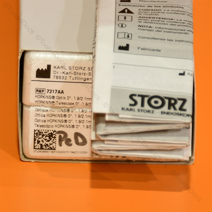 New Karl Storz 7217AA HOPKINS Telescope 0°, 2.1 mm x 18 cm