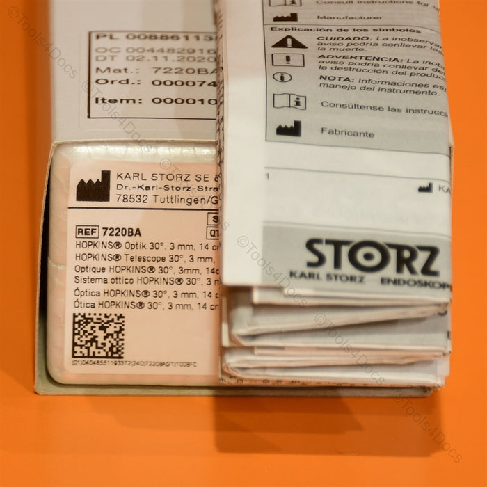 New Karl Storz 7220BA HOPKINS Telescope 30°, 3mm x 14cm