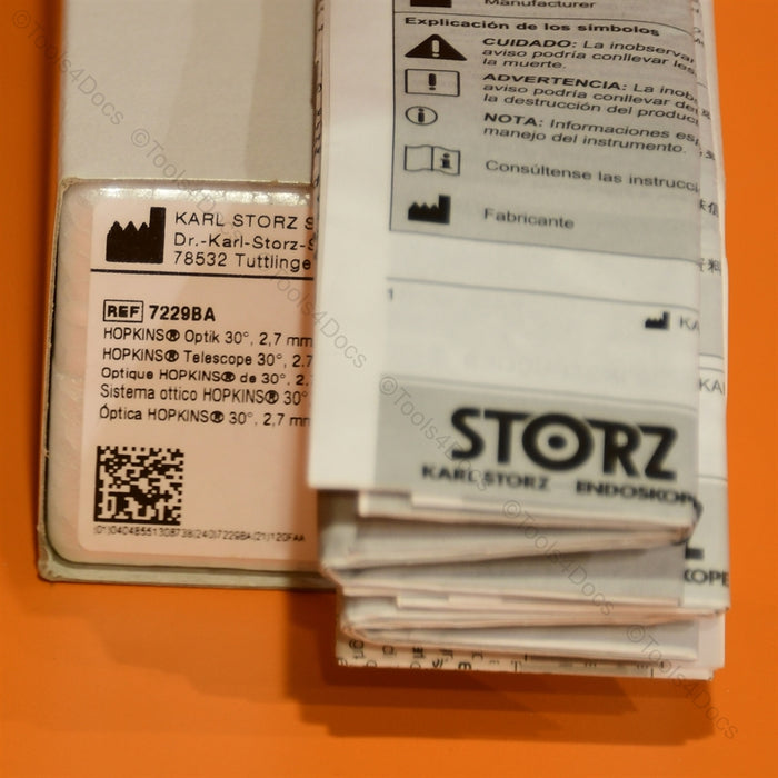 New Karl Storz 7229BA HOPKINS Telescope 30°, 2.7mm x 18cm