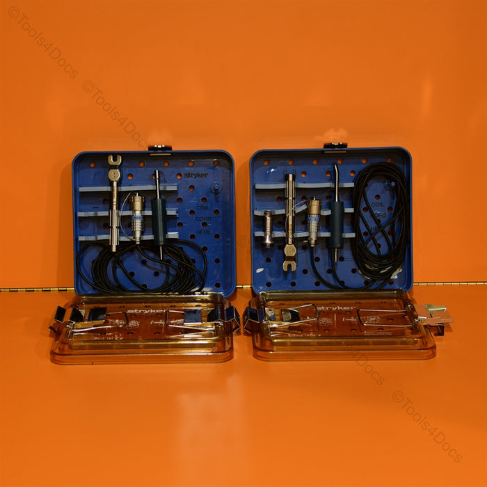 Lot of TWO Stryker 5450-800-278 SONOPET Ultrasonic Aspirator Sets