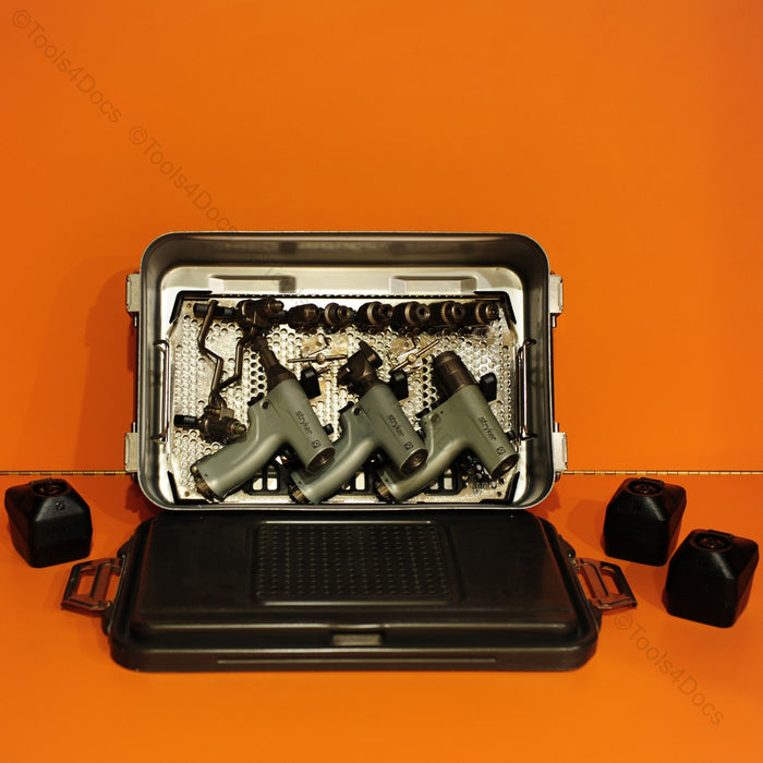Stryker System 9 Set with Batteries and Accessories in a case