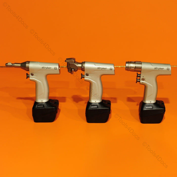Stryker System 9 Set with Batteries and Accessories in a case