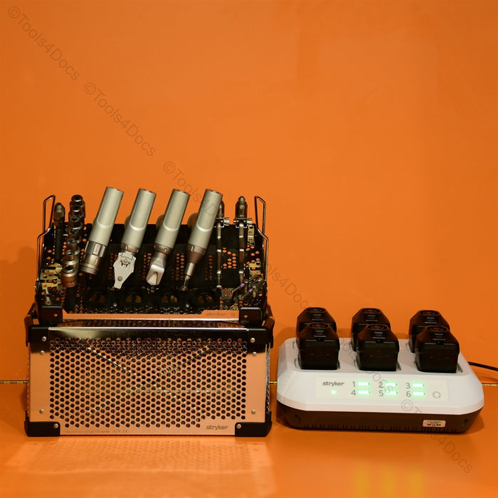 Stryker System 9 Set with Charger, Batteries and Attachments in a Case