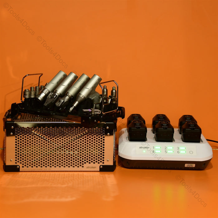 Stryker System 9 Set with Charger, Batteries and Attachments in a Case