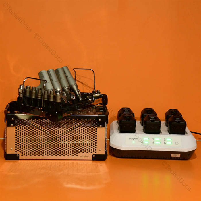 Stryker System 9 Set with Charger, Batteries and Attachments in a Case
