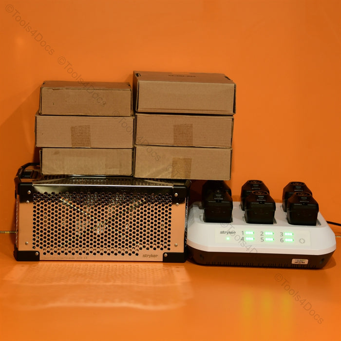 Stryker System 9 Set with Charger, Batteries and Attachments in a Case