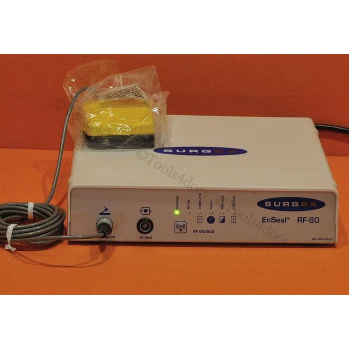 SurgRx EnSeal RF-60 Vessel Sealing Generator with foot-switch