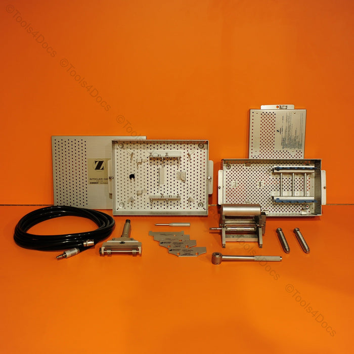 Zimmer Air Dermatome 8801 and Skin Graft Mesher 7701 kits