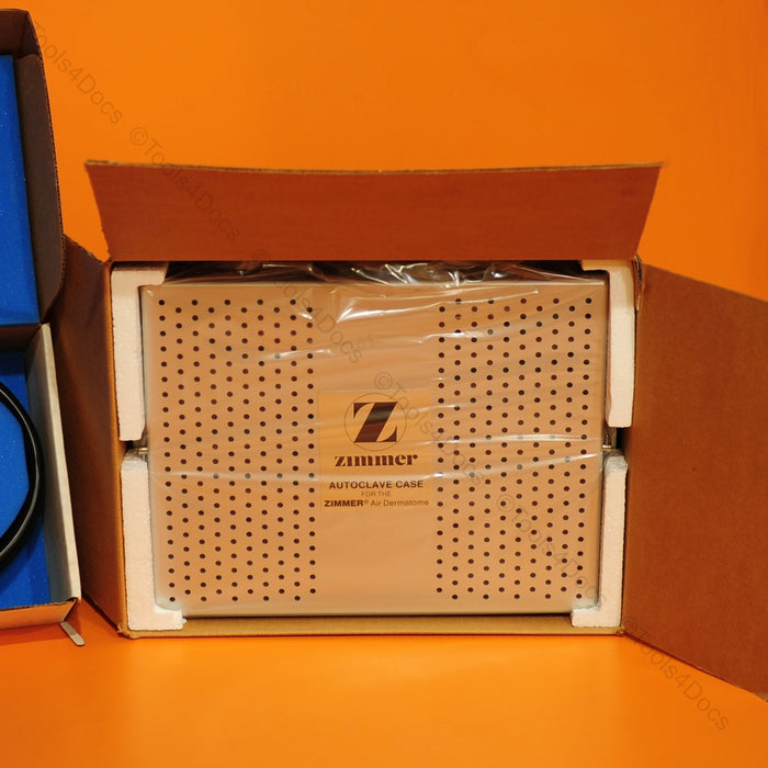 Brand New Zimmer Air Dermatome 8801 Kit w/Case, Blades and Nitrogen Regulator.